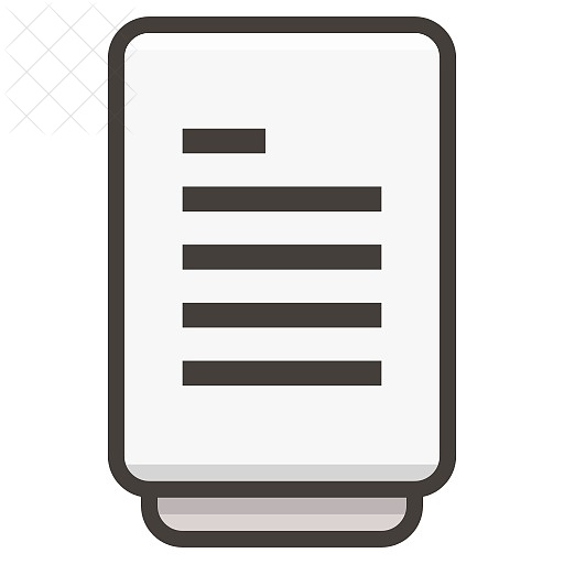Document, documents, file, text icon.