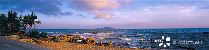海南自然景观三亚海滩图片素材