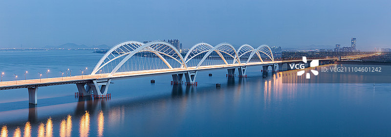 杭州彭埠大桥图片素材