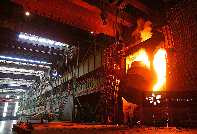 工业钢厂图片素材