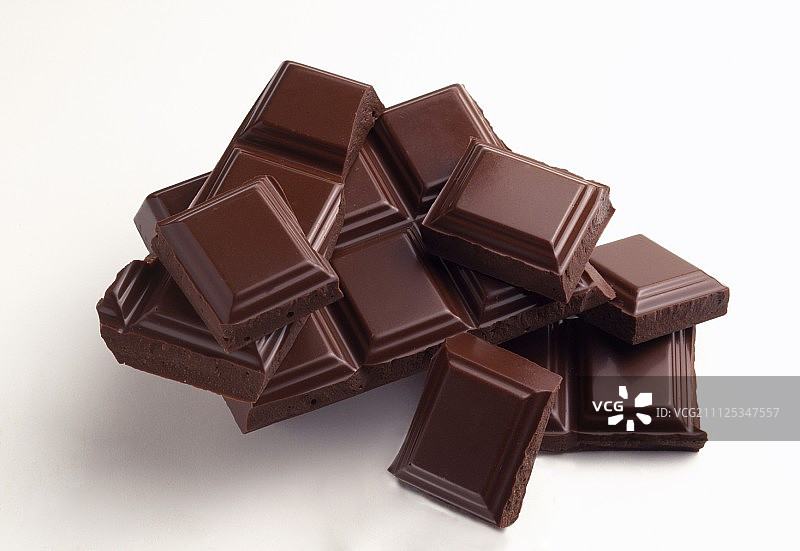 方形纯巧克力图片素材