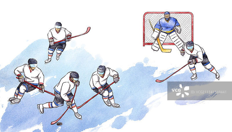 冬季奥运会-冰球图片素材