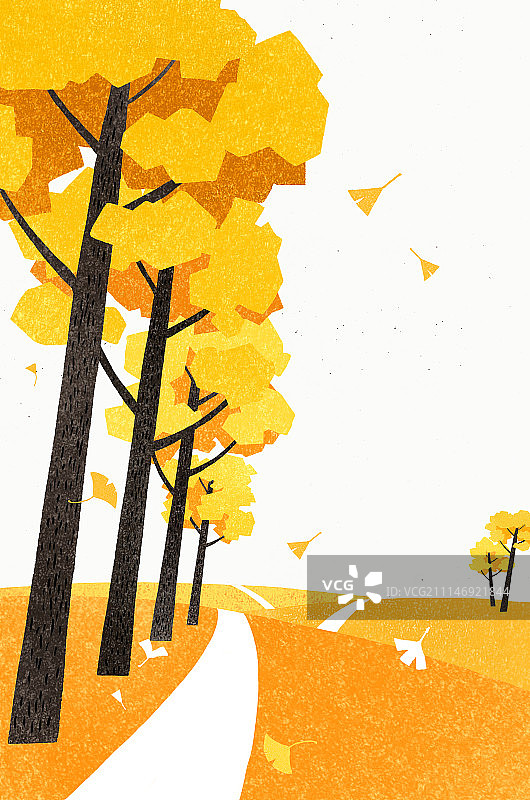 背景,秋天,树木图片素材