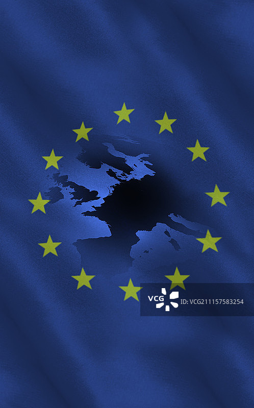 欧盟旗帜图片素材