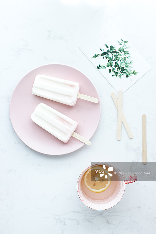 自制酸奶雪糕图片素材