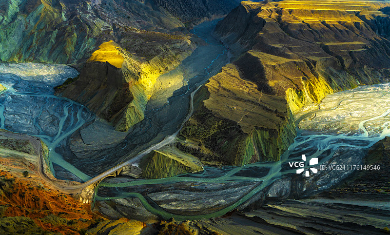 新疆大峡谷风采图片素材