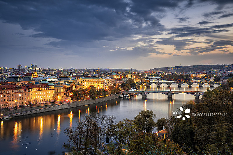 捷克首都布拉格风光图片素材