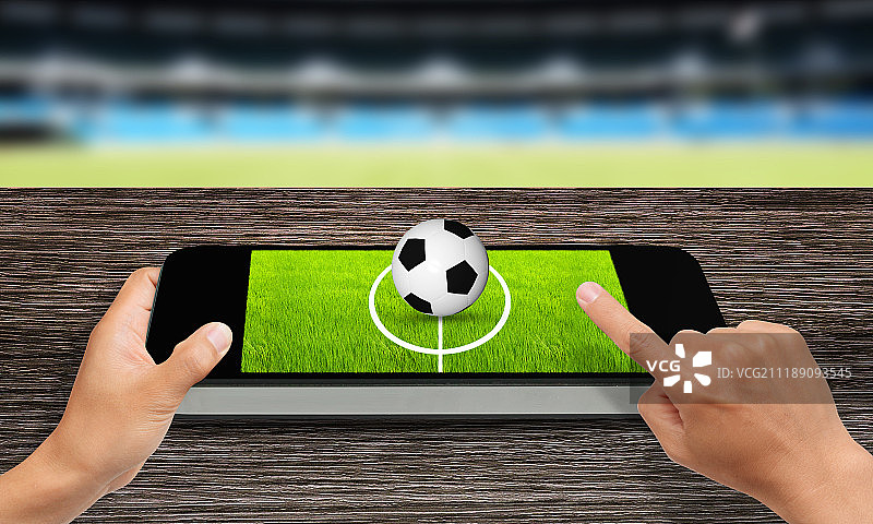 手机足球游戏图片素材