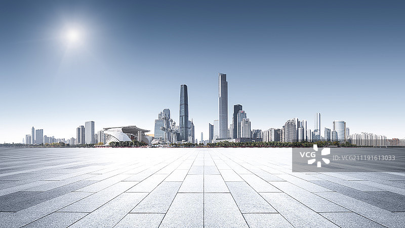 珠江新城路面图片素材