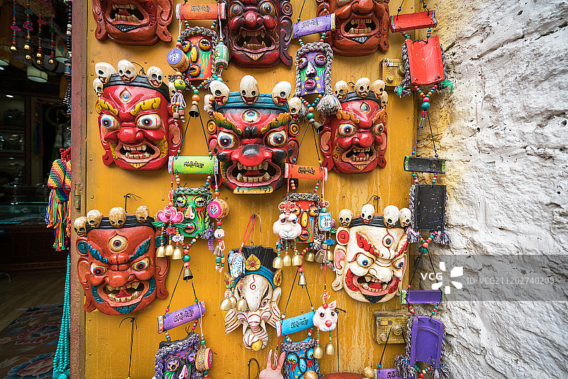 藏族面具图片素材