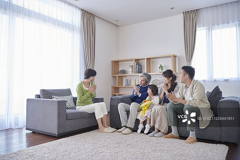 日本的家庭图片素材
