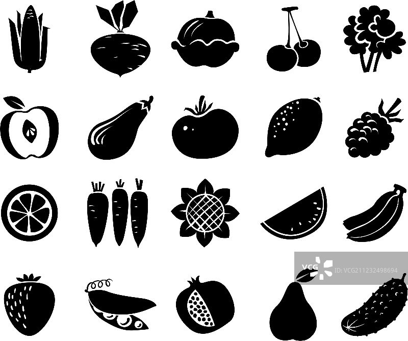 蔬菜和水果图片素材