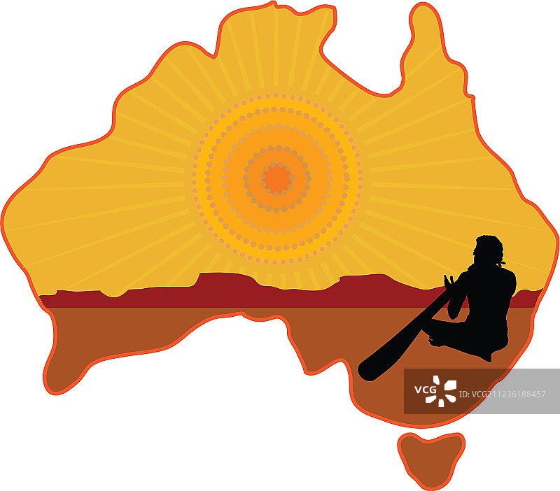 澳大利亚土著居民图片素材