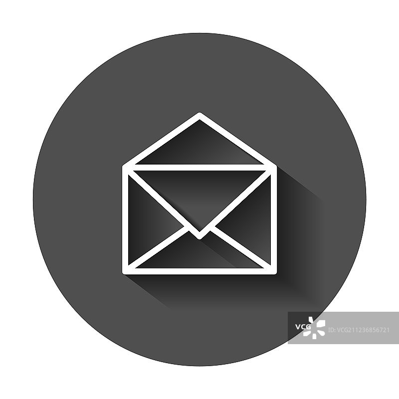 邮件信封图标电子邮件平面电子邮件业务图片素材