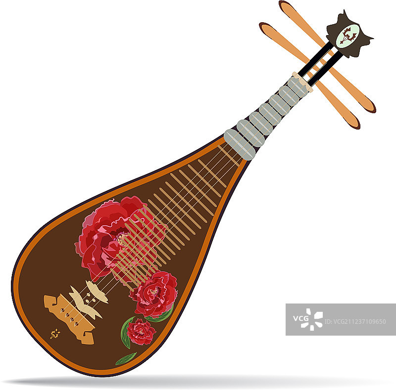 中国传统琵琶图片素材