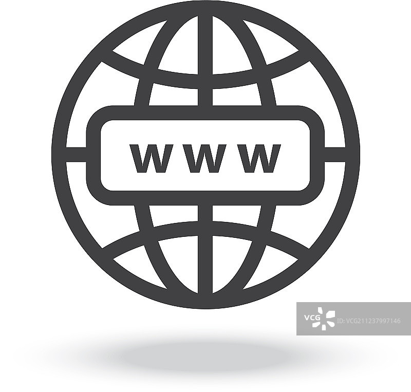 Internet HTTP地址图标图片素材