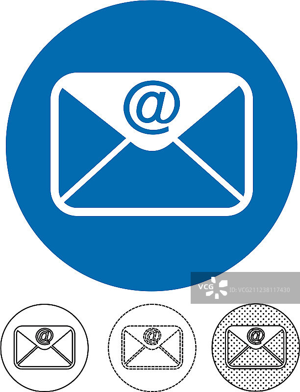 电子邮件和邮件图标图片素材