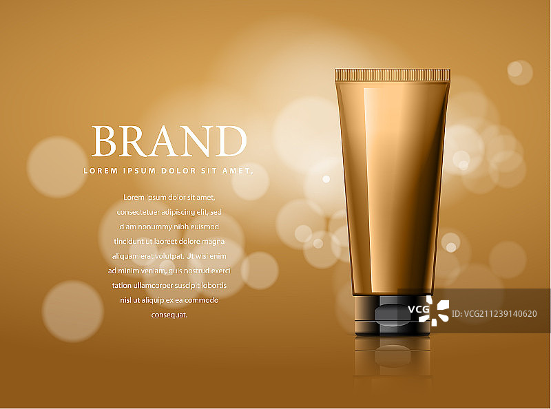 化妆品广告设计图片素材