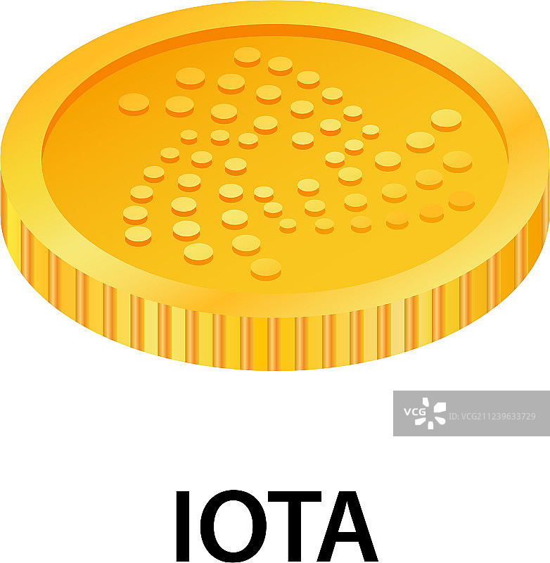 Iota图标等距样式图片素材