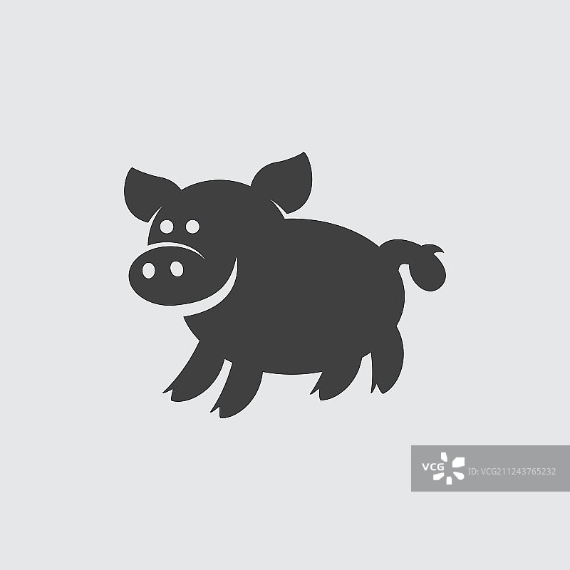 猪的图标图片素材