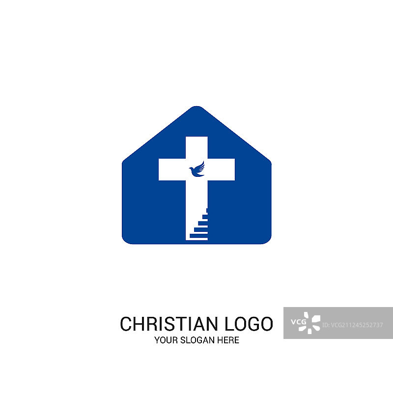 基督教会标圣经符号图片素材