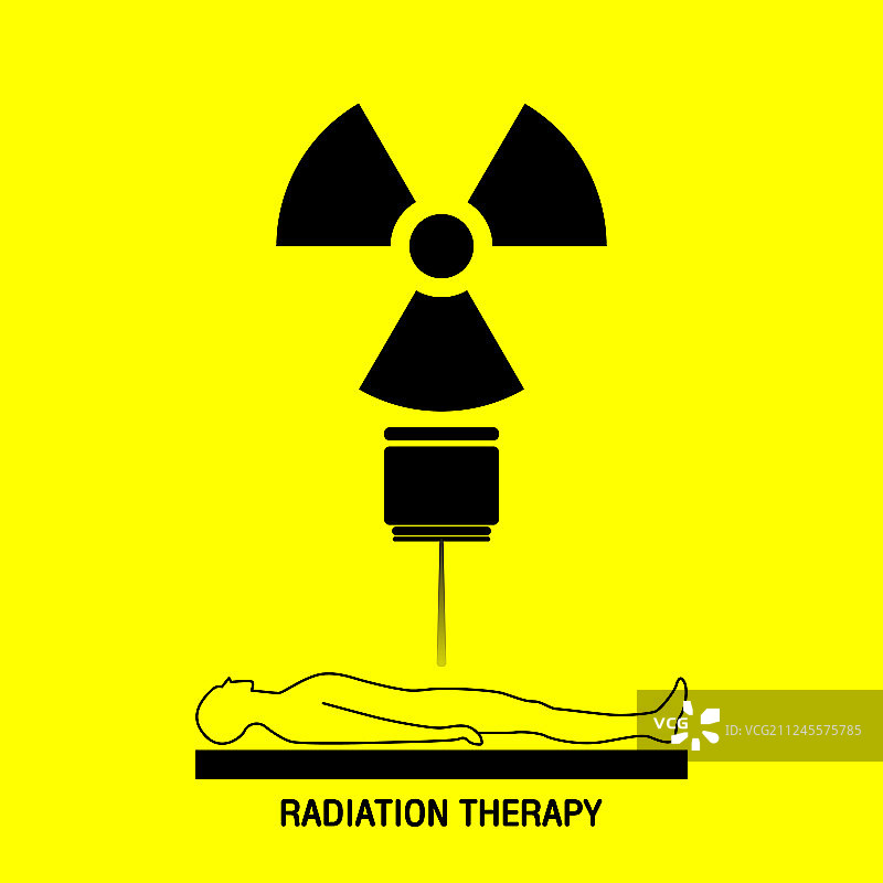放射治疗医学标志图标设计图片素材