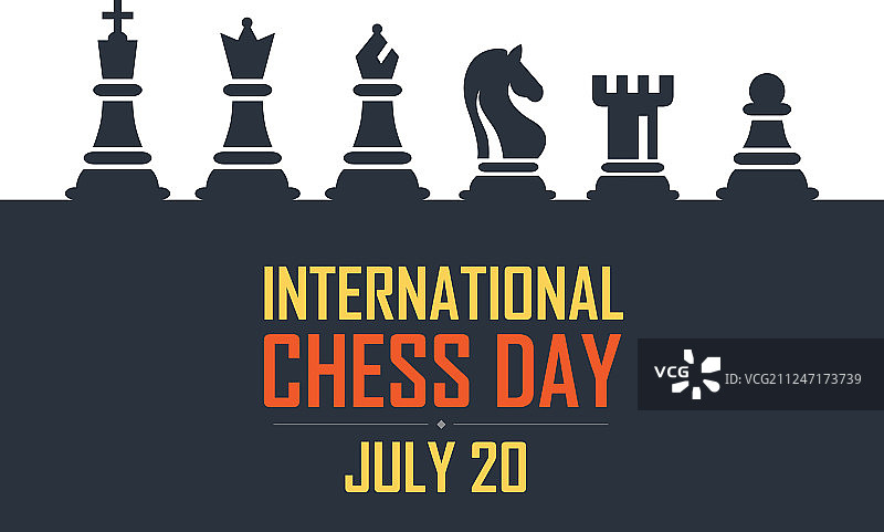 国际象棋日就暗背景下象棋图片素材