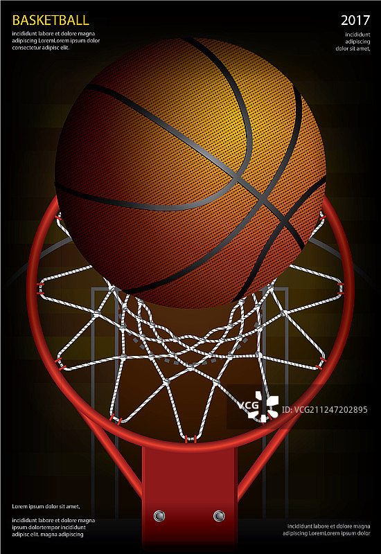 篮球的海报广告图片素材
