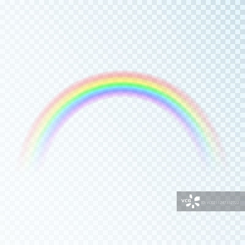色彩彩虹光谱光七色图片素材
