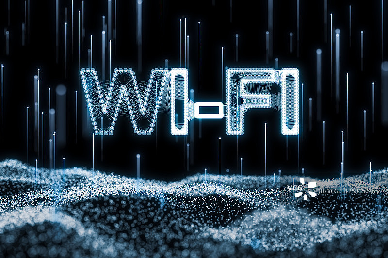 WI-FI科技概念图图片素材