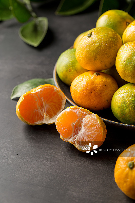 新鲜水果美食橘子图片素材