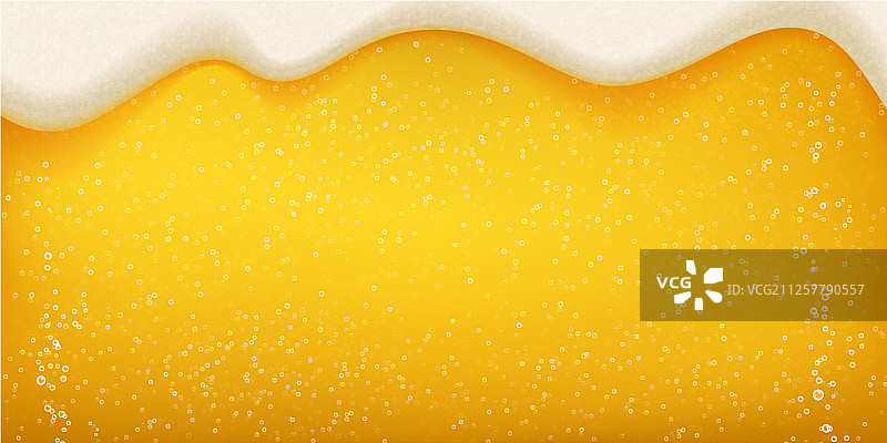 啤酒泡沫和泡沫的背景逼真图片素材