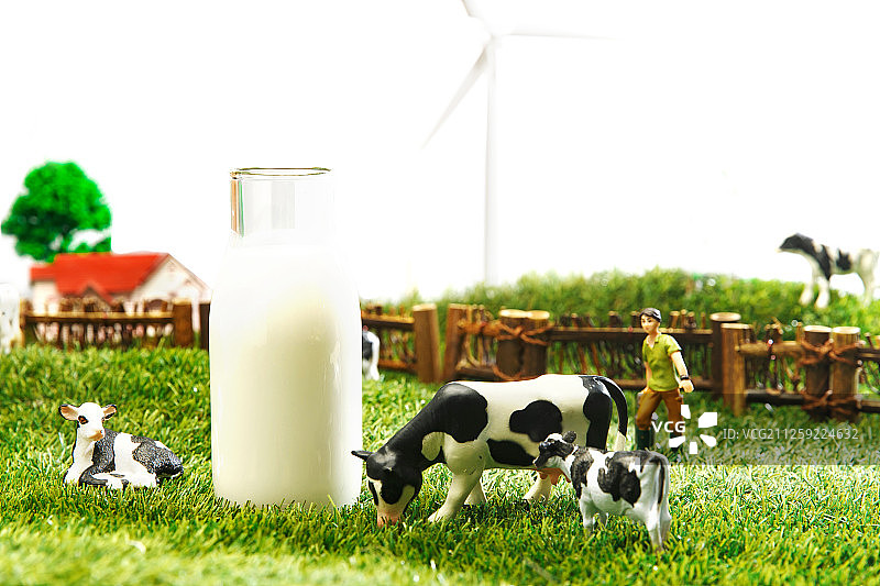牛奶牧场图片素材
