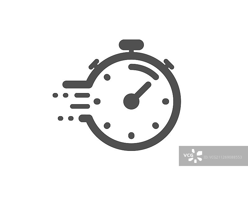 计时器图标时间管理标志秒表图片素材