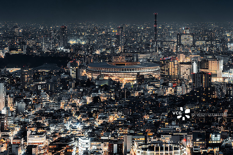 日本东京城市风光图片素材