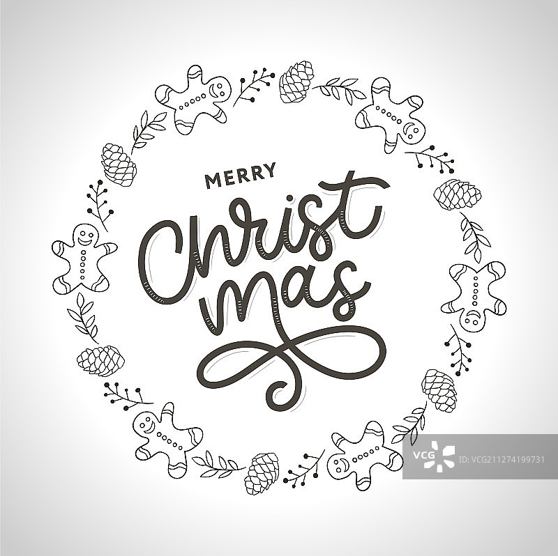 圣诞快乐金灿灿的字母设计图片素材
