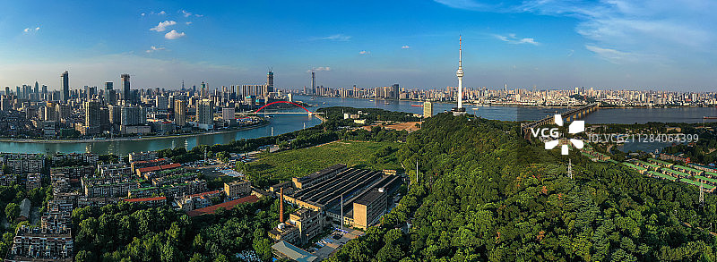 武汉两江四岸城市风光图片素材