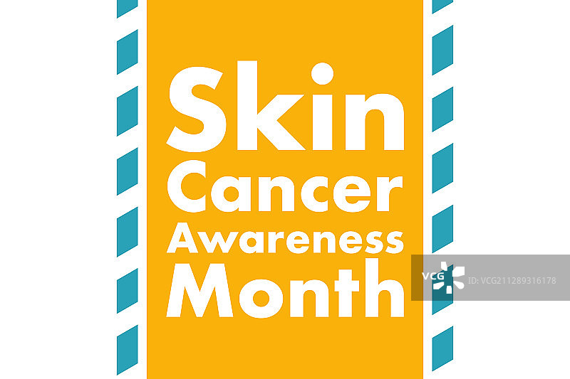 皮肤癌意识月五月是什么概念图片素材
