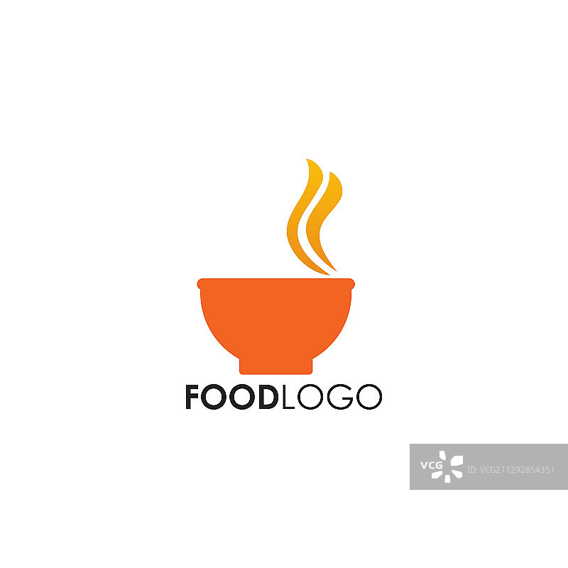 食品标志设计与使用碗图标模板图片素材