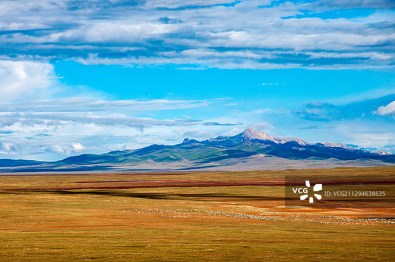 2014年8月拍摄青藏铁路沿线风光图片素材