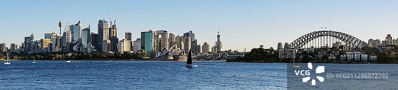 Sydney 悉尼天际线图片素材