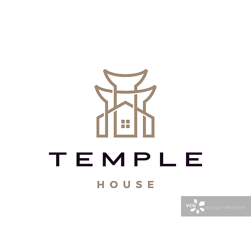 寺庙的标志图标图片素材