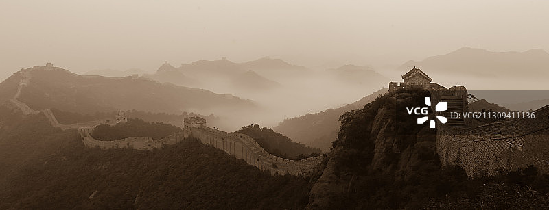 长城云海   The Great Wall图片素材