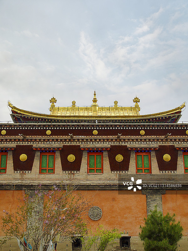 中国青海西宁塔尔寺（塔儿寺）图片素材