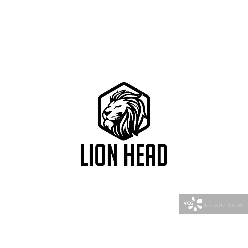 狮子的头标志图片素材