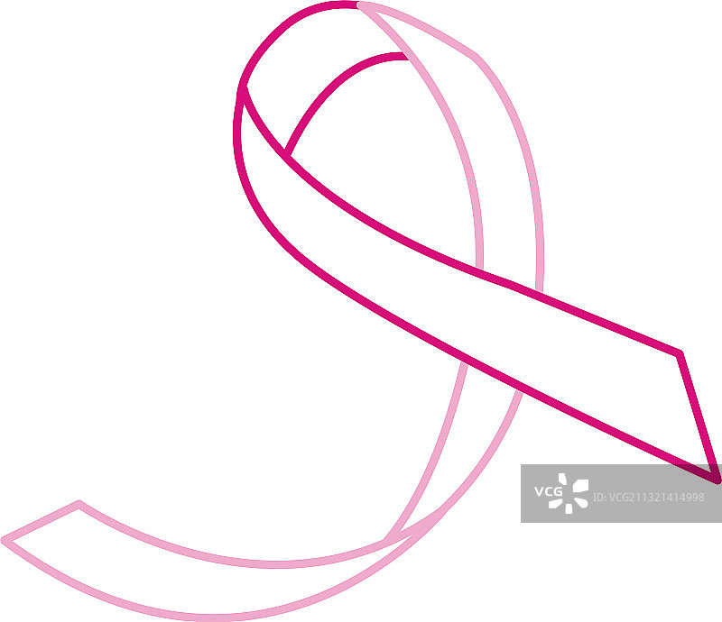 乳腺癌意识月粉红丝带支持图片素材