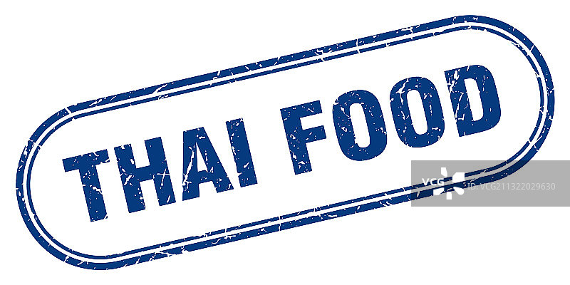 泰国食品邮票圆形垃圾纹理标志标签图片素材