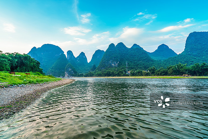 桂林漓江山水自然景观图片素材