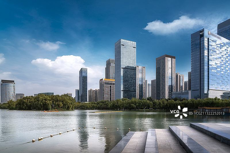 安徽合肥金融中心现代建筑图片素材