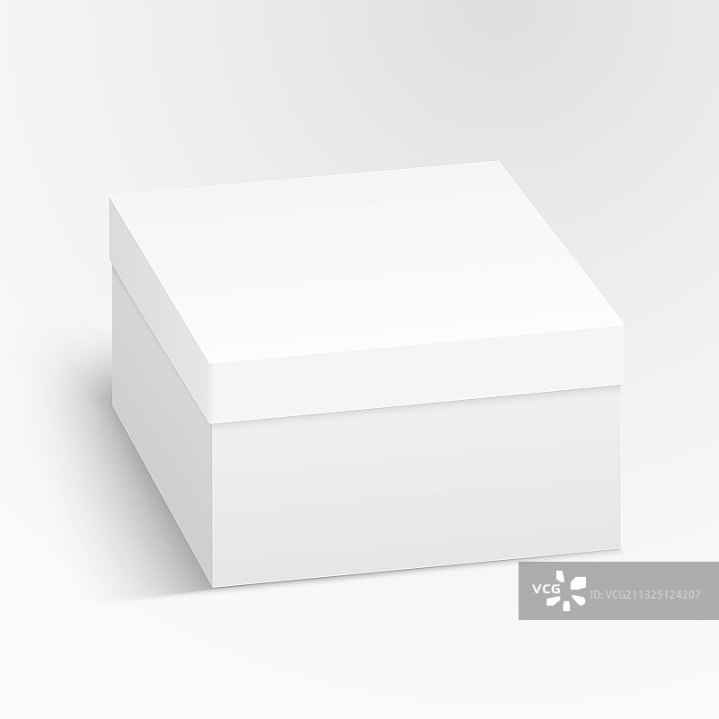 白色纸箱集装箱包装隔离图片素材